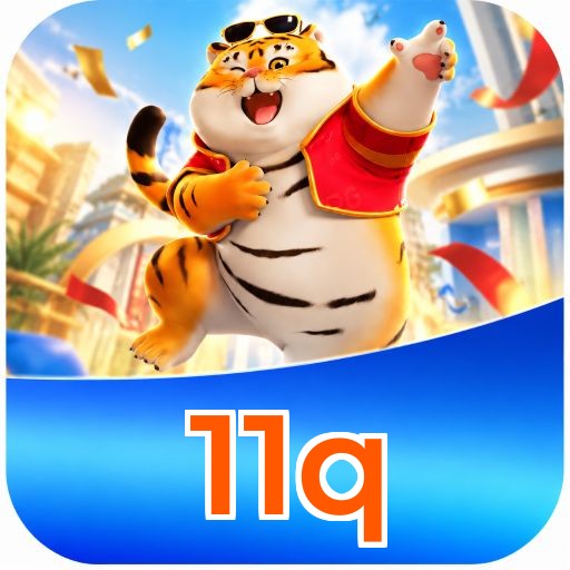 Interface da plataforma 11q mostrando slots populares e bônus de boas-vindas